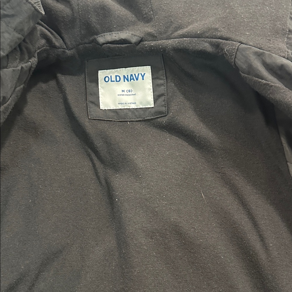 Old Navy Kids Black Raincoat - Picture 2 of 3